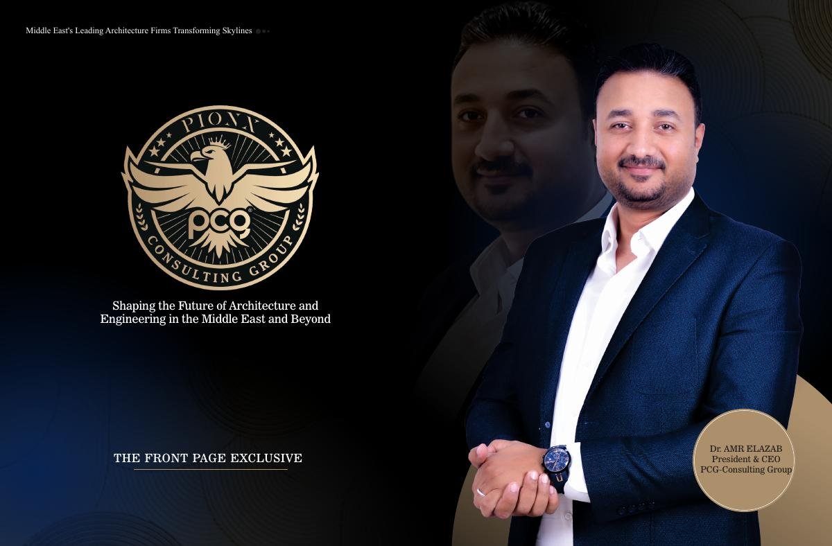 Cover of the feature on Amr Rabie and PCG Consulting Group